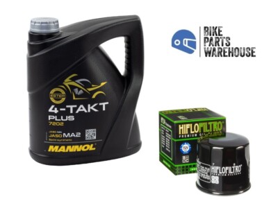 BMW F 800 R 2010-2017 Mannol MA2 10W40 Oil & Filter Service Kit