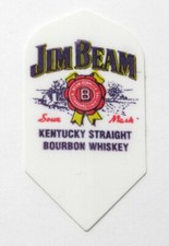 5 sets 15 flights JIM BEAM Slim Poly Flights - 75 Micron with tracking