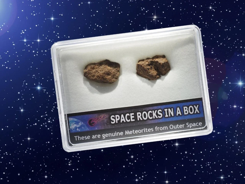 Space Rocks In a Box! Genuine Meteorites From Outer Space! - image 2 of 4