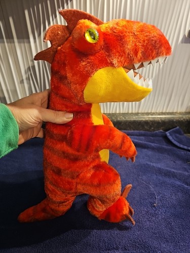 Build A Bear Red Dinosaur T-Rex 15” Raptor Plush Toy | eBay