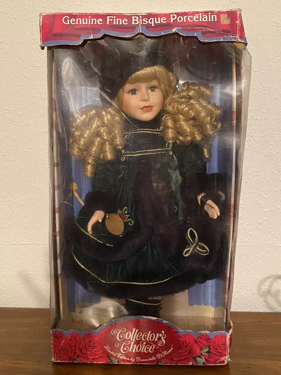 Genuine Fine Bisque Porcelain Doll