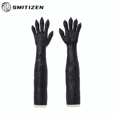 Smitizen Black Tiger Handschuhe Tierpfoten Kostüm für Halloween Partys und Cos