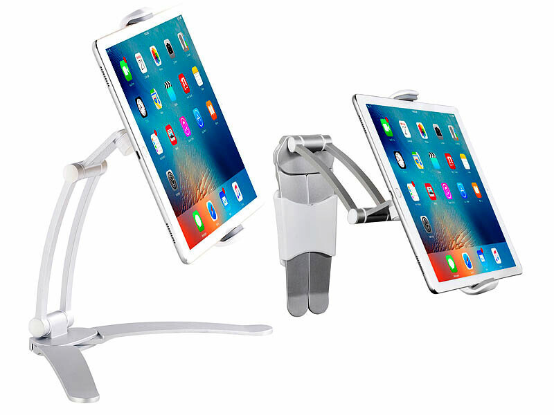 Support tablette Callstel TPS-130 orientable à 360 degrés pour pose mur ou bureau