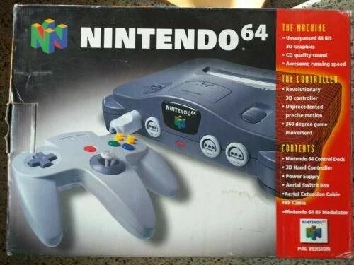 Consolas de videojuegos Nintendo 64