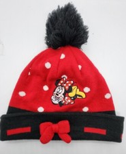 Disney Minnie Mouse Beannie Hat "One Size Fits Most"