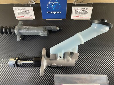 じ様 9870 JZX100 TOYOTA Genuine Clutch Master/Slave Cylinder Set 1JZ MT