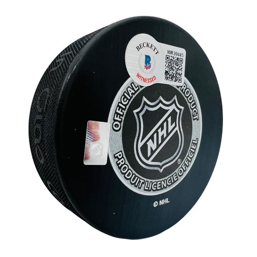 MILAN HEJDUK COLORADO AVALANCHE 2001 STANLEY CUP CHAMPS SIGNED PUCK BECKETT COA - Picture 2 of 2