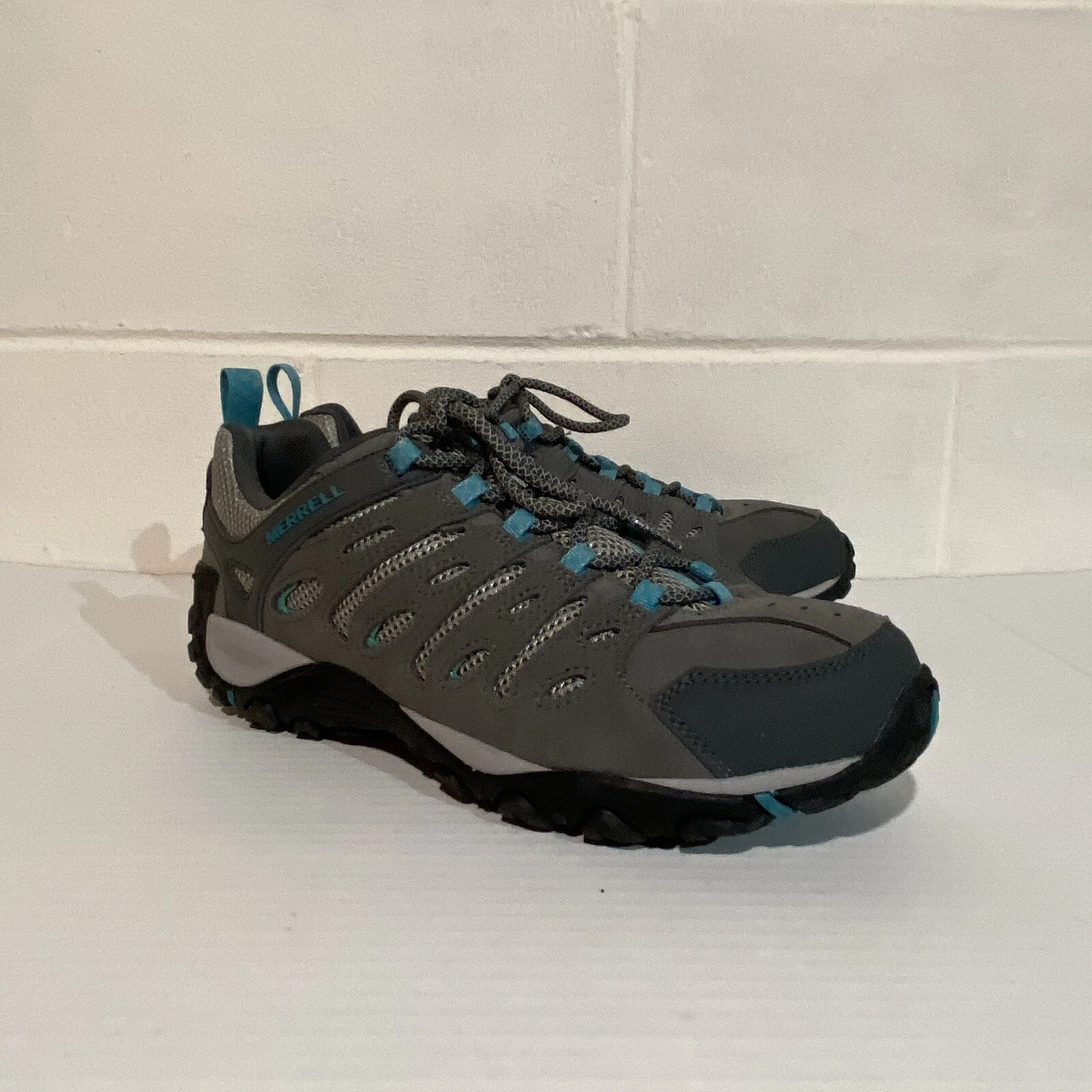 merrell crosslander 2 hiking running leather charcoal capri shoes