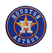 Houston Astros World Series MLB Baseball Embroidered Iron On Patch Texas