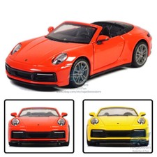 1:32 Porsche 911 Carrera Cabriolet Modelo Coche Aleación Diecast Juguete Vehículo Niños Regalo