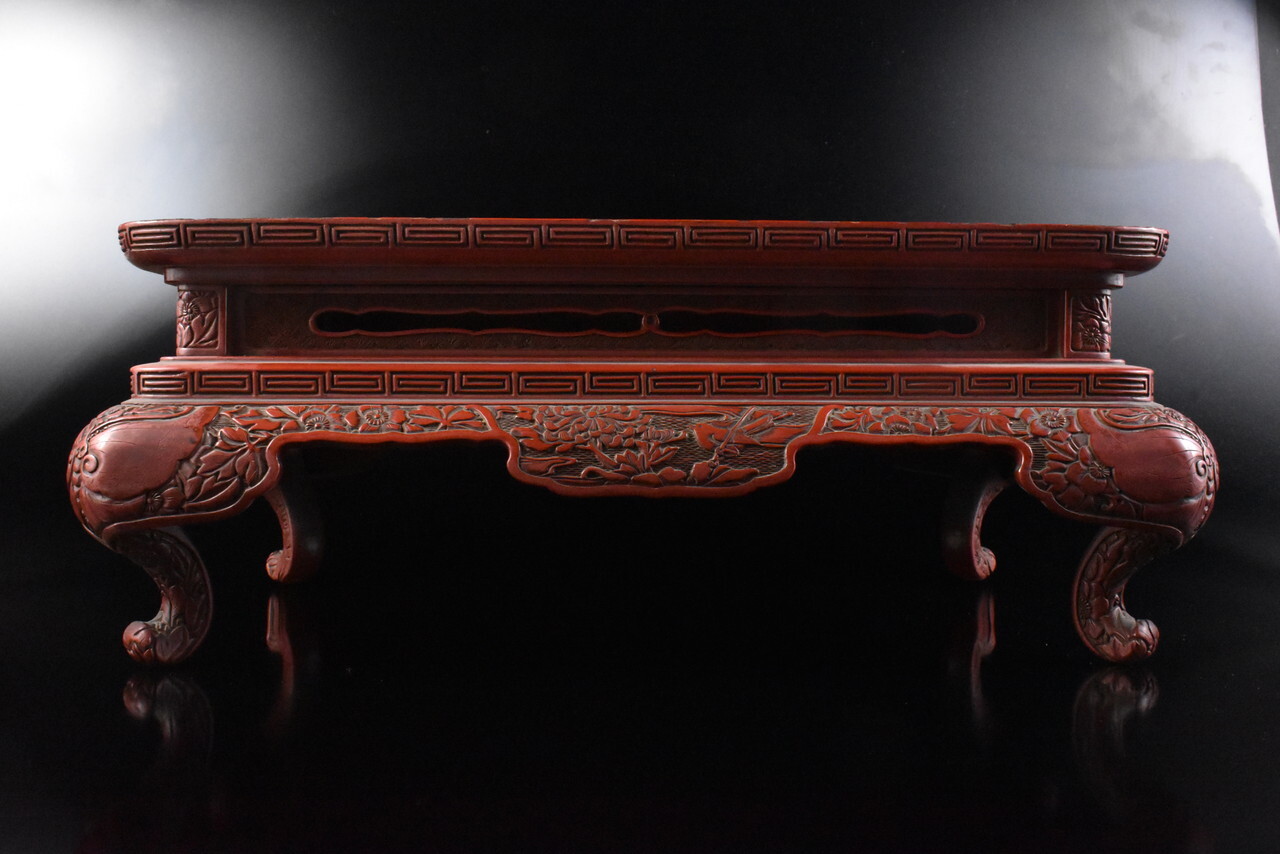 D1228 XF Japanese Wooden Tsuishu Flower Butterfly sculpture GARDEN TUB eBay