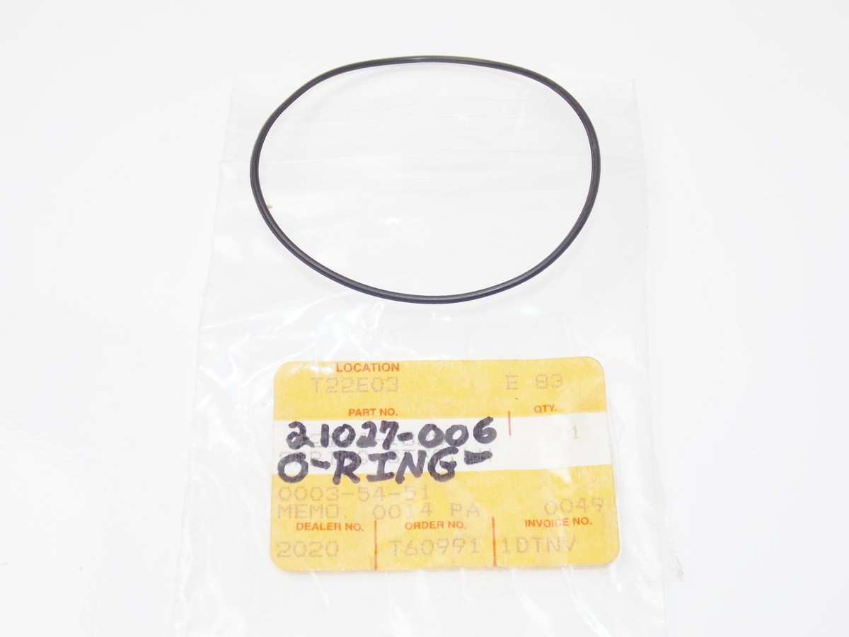 NOS OEM KAWASAKI 74-83 KLT200 KZ250/400/750 O-RING 65mm 21027-006