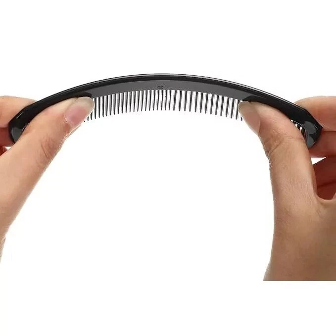 6/12 Pocket Hair Comb 5" Beard & Mustache Combs for Men's Hair Beard Barber - Image 3 of 4