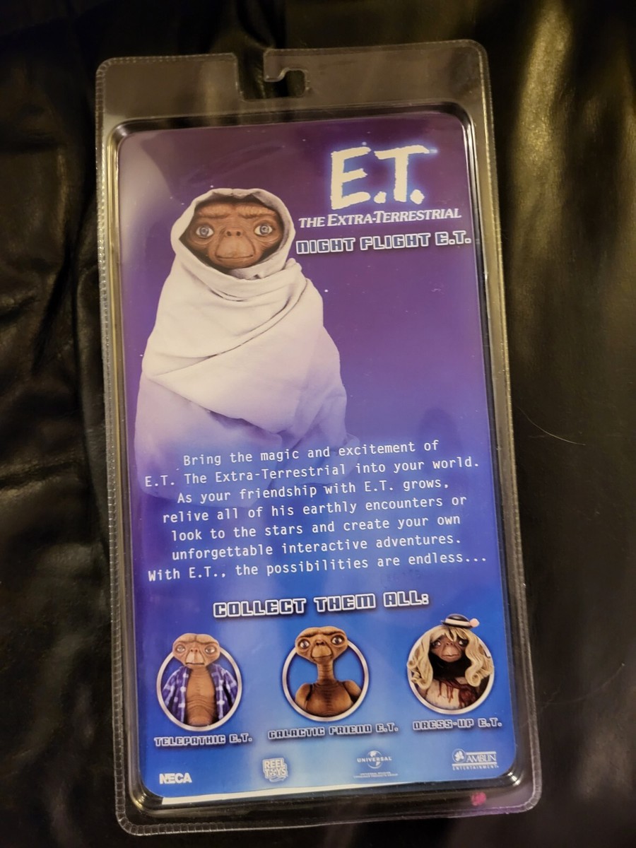 NECA, E.T. Extra Terrestrial Night Flight E.T. 30th Anniversary