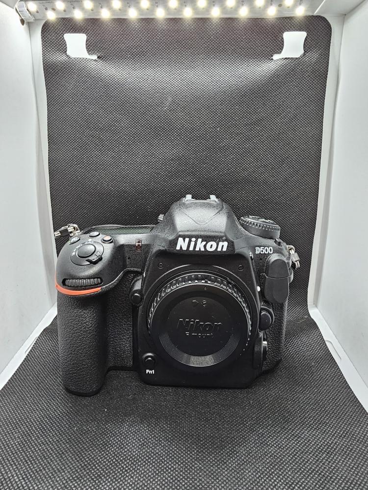 Nikon D500 20.9 MP Digital SLR Camera - Black (Body Only) for sale