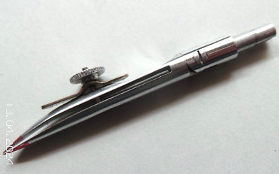 Technisches Zeicheninstrument 60er Jahre Dip Ink Feder Kniegelenk & Quick Clean Neu/Alt