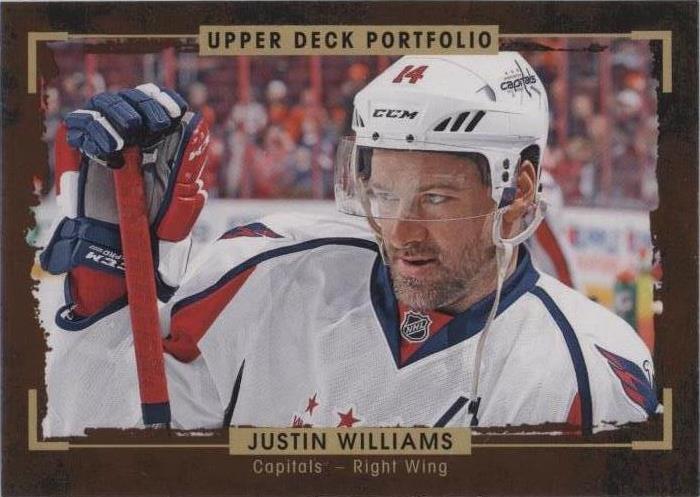 2015-16 Upper Deck Portfolio - Justin Williams #154 - 1 of 1
