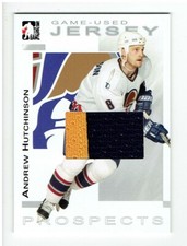 Andrew Hutchinson 2004-05 ITG Heroes and Prospects Jerseys #36 