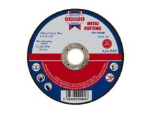 Faithfull Metal Cutting Abrasive Disc Wheel 100mm Diameter 3.2mm Thick 16mm Bore