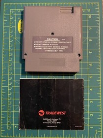 John Elway's Quarterback *Game-Near Mint W/ Instruction Manual Nintendo NES 1989