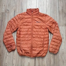 Mountain Warehouse Extreme Orange Lightweight 600 Down Quilted Puffer Jacket • S