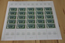 Feuille de 25 timbres YT1831  2,00F France1975 ARPHILA 75 Paris Chapiteau