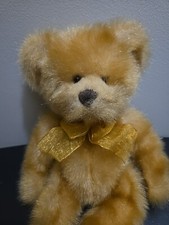 Russ Berrie Pennington Plush Bear 15" Honey Gold Stuffed Animal ADORABLE 