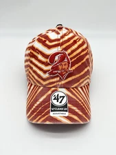 Tampa Bay Buccaneers ’47 Brand Cleanup Throwback Zubaz Retro Bucs Adjustable Hat