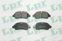 Lpr 05P2130 Brake Pad Set, Disc Brake For Ford