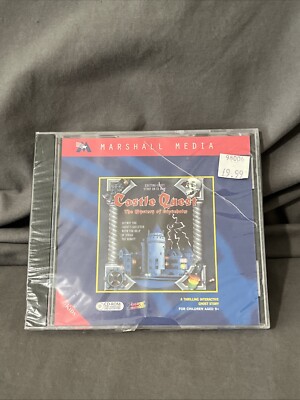 Castle Quest The Mystery Of Greveholm 1997 Marshall Media UK NEW Sealed PC Game