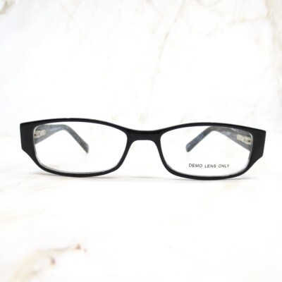 WP4014 Eyeglasses Frame Unisex Matte Black Plastic Full Rim Rectangle 49-15-130
