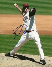 BRONSON ARROYO ARIZONA DIAMONDBACKS SIGNED AUTO 8x10 PHOTO W/COA