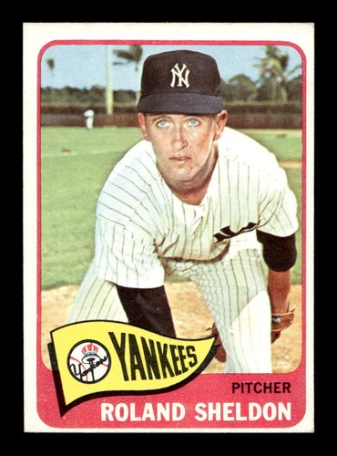 Roland Sheldon #254 1965 Topps card