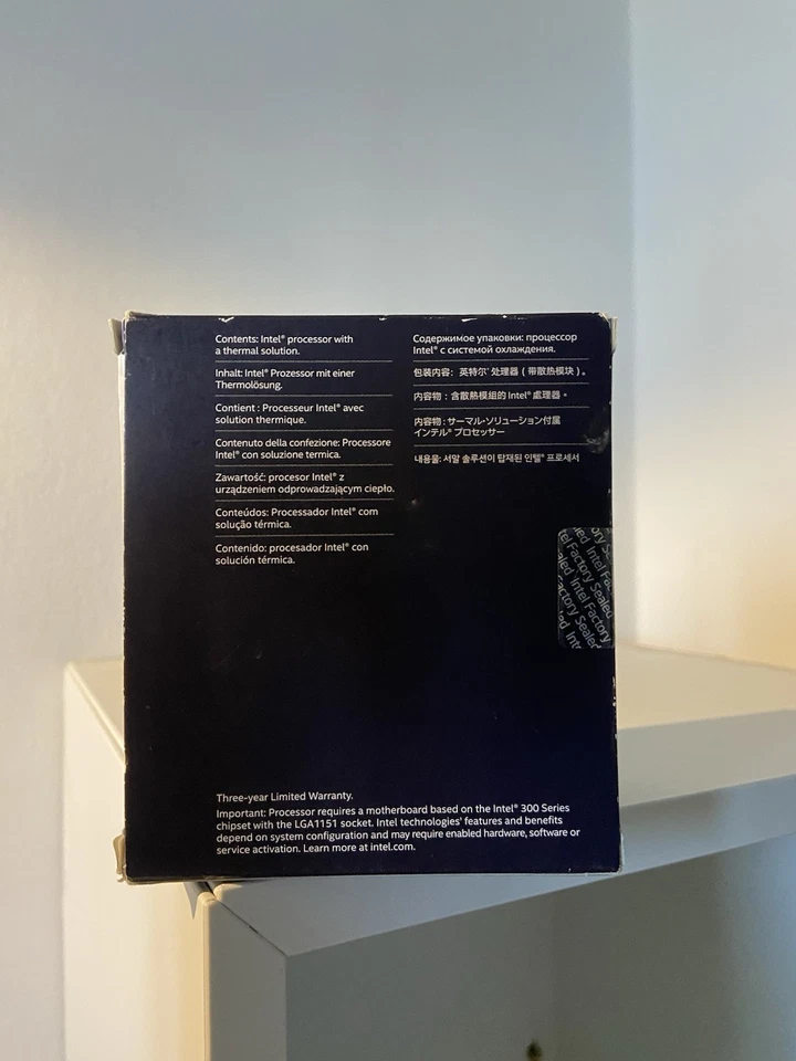 Intel Core i3-9100F 3,6 GHz Quad-Core (BX80684I39100F) Processore - Immagine 3 di 4