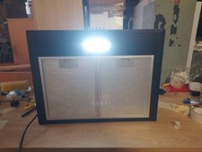 Logik L60CHDB21 60cm Chimney Cooker Hood With LED Lighting In Black RRP £89!!