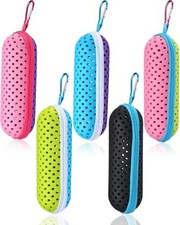 5 Pcs Swim Goggle Case for Swimming Goggles Portable Protective Case Mix Colors