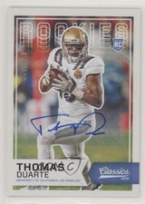 2016 Panini Classics Rookies Significant Signatures /199 Thomas Duarte Auto pm6
