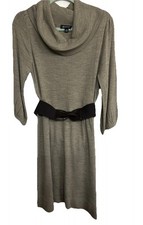 Alyx Brown Sweater Dress With Belt XL