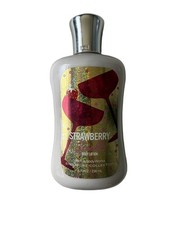 NWT Bath  Body Works Strawberry Sparkler Body Lotion 8 oz Rare  Discontinued