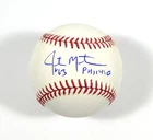 Justin Masterson Signed Official OMLB Baseball Auto