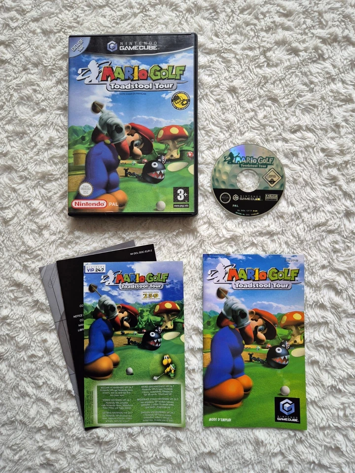 Mario Golf Nintendo Gamecube completo con tarjeta VIP - Imagen 1 de 2