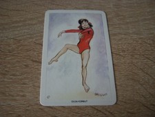 1979 OLGA KORBUT #42 OUR HEROES FLIK CARDS WORLD OF SPORT VENORLANDUS