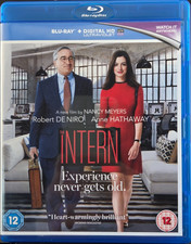 'Like new' "The Intern" Blu-ray (2019) Robert De Niro/Anne Hathaway.