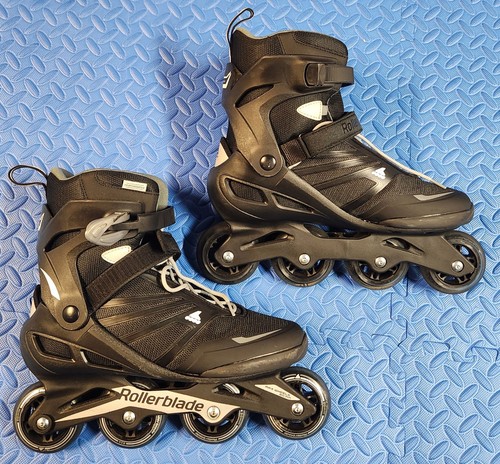 ROLLERBLADE Zetrablade Inline Skates Black Size 11 Mens EXCELLENT 07958600816