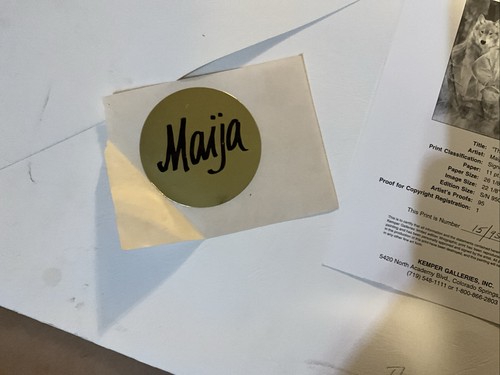 Maija “The Hunters” Signed & Numbered Limited Edition Print – Framed - Picture 12 of 18