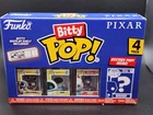 Pixar Funko Bitty Pop! 4pack Pop!!  Will-E, EVE, REMY, and MYSTERY POP Inside!