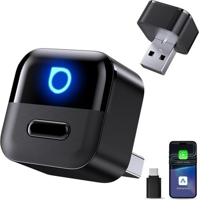 OTTOCAST Mini Pico 2026 Wireless CarPlay Android Auto Adapter WiFi 6