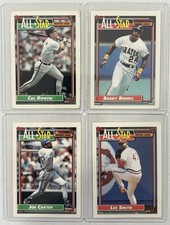 1992 Topps - All-Star Barry Bonds Cal Ripken Jr Lee Smith Joe Carter