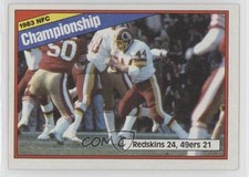 1984 Topps NFC Championship John Riggins #8 HOF 0x2f
