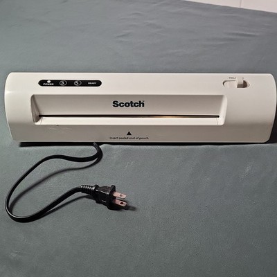 Scotch TL901C Manual Laminating Machine White 120V 2.5A - UNTESTED